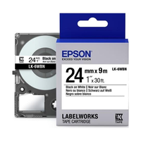 Лента Epson LK-6WBN