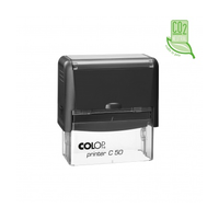 Оснастка Printer С50 с крышкой (чр/сн) Colop, 30*69 мм.