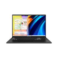 ASUS VivoBook Pro M7601 (AMD Ryzen 9-6900HX/ DDR5 16GB/ SSD 1024GB G4/ 16.0 3.2K OLED 120Hz/ 6GB GF RTX3060/ W11H/ RU) Black (90NB0YY2-M00310)