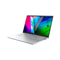 ASUS Vivobook Pro 14 (AMD Ryzen 5-5600H/ DDR4 8GB/ SSD 256GB NVMe/ 14 FHD IPS/ AMD® Radeon Graphics/ No DVD/ Win10/ RU) Cool Silver (M3401QA-KM113) + ASUS повербанк в подарок