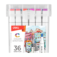 Маркеры для скетчинга 36цв 70801-36 Deli