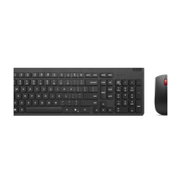 Беспроводный комплект клавиатура + мышь Lenovo KB MICE_BO Eos3 2.4G KM BLK RU_CY AI