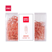 Скрепки 29мм 160шт (зол) 78510 Deli