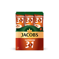 Jacobs 3в1 Капучино 24х11гх10 (240штук)