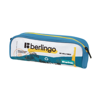Пенал 1 отделение, 220*75*55 Berlingo "Glyph", полиэстер