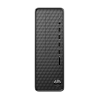 Персональный компьютер HP Slim Desktop S01-pF2007ur (7S3) (Intel Core i3-10105G/ DDR4 8GB/ SSD 256GB/ No DVD-RW/ DOS/ RU) Black