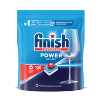 Таблетки для мытья посуды в посудомоечных машинах FINISH Power 100 таблеток х3