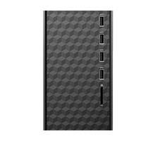 Персональный компьютер HP S01-aF0054ur Tower Desktop (294) (AMD Ryzen 3-3250U/ DDR4 8GB/ SSD 512GB/ AMD Radeon™ Vega/ No DVD-RW/ Win11/ RU) Black