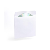 Конверт CD 125х125 мм, отрывная лента, окно