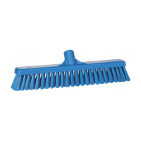 Метла 410 мм мягкая синяя
