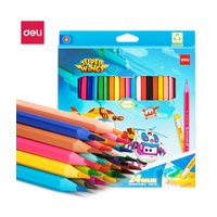 Карандаши цв. 24цв SuperWings C126-24 Deli