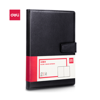 Книжка записная 120л 211*140mm (чёрн.) 3301 Deli