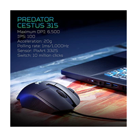 Мышь 315 GP.MCE11.014 USB Black