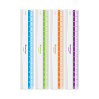Линейка 15см Berlingo "Color", прозрачная