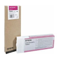 Картридж Epson T6063 Vivid Magenta