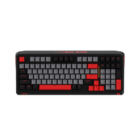 Проводная клавиатура Rapoo ESK750-98 grey  black red