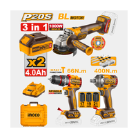 Беспроводной комбинированный комплект INGCO COSLI241291