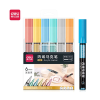 Маркеры Paint 6цв S581 Deli
