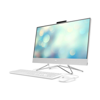 HP AIO 24 / 23.8" FHD LCD Antiglare LED / RYZEN 5 4500U / 8GB DDR / 256GB SSD / FREEDOS 3.0 - Natural Silver w/Base Stand - HD Camera - 25X31EA