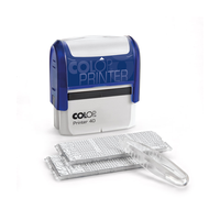 Штамп самонаб.Printer 40N/2 Set19A+B (чр/сн) Colop, 6 строк, 23*59 мм.