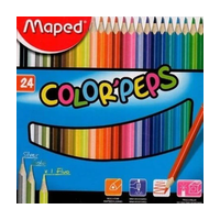 Карандаши цветные Maped(24цвColor'Peps)	832064