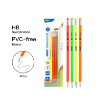 Карандаш HB 4шт в блистере EU51600-MT Deli