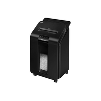 Шредер Fellowes® AutoMax® 100M, минирезка DIN P-4, 4х10 мм, автоподача 100 лст., 23 лтр., автореверc	FS-46292