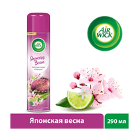 Освежитель воздуха AIRWICK Японская весна (Цветущая сакура и Бергамот) 290мл х12
