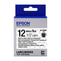 Лента Epson LK-4TBW
