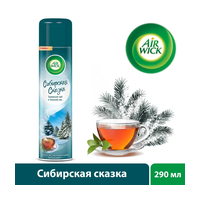 Освежитель воздуха AIRWICK Сибирская сказка (Травяной чай и Зимний лес) 290мл х12