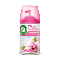 Сменный баллон для освежителя воздуха Air Wick Freshmatic: "Розовая магнолия и цветущая вишня" 250мл