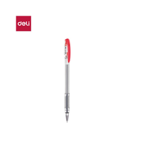 Ручка шариковая EQ2-RD 0,7мм (кр) Deli