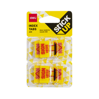 Бумага самоклеющаяся (стикер) инд. 44х25 Sign (жл) 10101 Deli