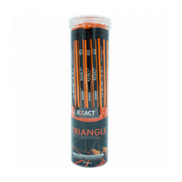 ЧЕРНЫЙ КАРАНДАШ JAR HB PENCIL TRAINGULAR BARREL 36 pcsbEXACT QQ004J