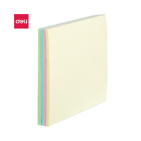 Бумага самоклеющаяся (стикер) 76х76 EasyPad (4цв) 01802 Deli