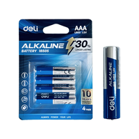 Батарейки AАА LR03 1.5V 4шт 18505 Deli (блистер)