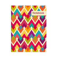 Записная книжка Notebook А6+, (117х151мм, 96стр.) Бумага офсетная в линейку. Печать офсетная. Твёрдый переплёт. Обложка яркий орнамент. 47121