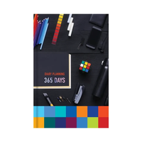 Ежедневник недатированный А5, 160л., 7БЦ BG "Color block", глянцевая ламинация
