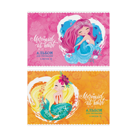 Альбом для рисования 08л., А4, на скрепке ArtSpace "Русалки. Mermaid at heart", обложка-офсет