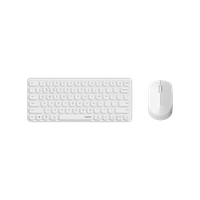 Беспроводной комплект клавиатура и мышь 9010M WHITE