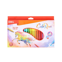 Фломастеры 24цв EC10020 Deli