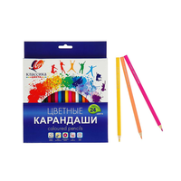 Карандаши цветные шестигранные "Классика" 24 цвета (деревянные)	29С 1712-08