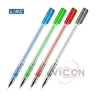 Ручка гелевая Ocean Slim 0,5мм (сн) Linc