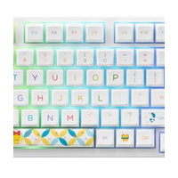 Клавиатура Akko 3098B Doraemon Rainbow CS Jelly Pink RGB