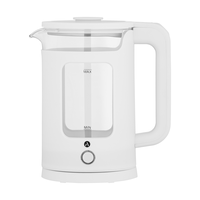 Электрочайник Ardesto EKL-T31GW  1,5л, 1500Вт, стекло+пластик, белый