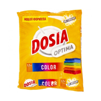 Стиральный порошок для автоматической и ручной стирки DOSIA Optima Color 1,2кг х15