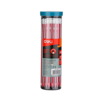 Карандаш HB 58105 Deli с ластиком в тубе 30