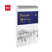 Блокнот для скетчинга с верхн. пруж. А4 60л 160гр