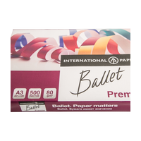 Бумага ксероксная А3 Ballet Premier 80гр., 500л., 5 кг, класс A