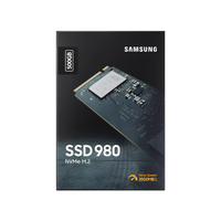 Samsung SSD 980 PCIe® 3.0 NVMe® 500GB (up to 3,100/2,600MB/s for read/write speed) M.2 2280